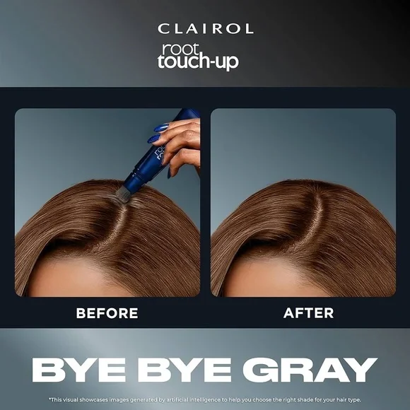 Clairol Root Touch-Up Semi-Permanent Hair Color Blending Gel, 5R Auburn Red, - Picture 4 of 9